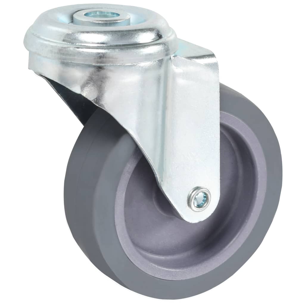 16 db hátfuratos önbeálló görgő 75 mm