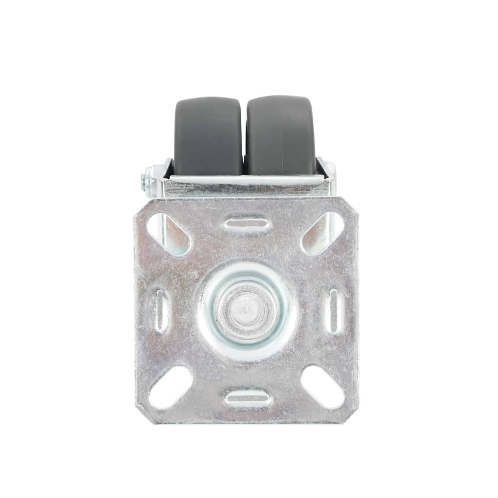 12 db dupla kerekes önbeálló görgő 50 mm