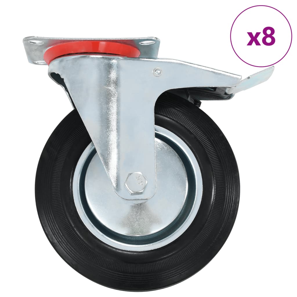 8 darab önbeálló görgő 200 mm