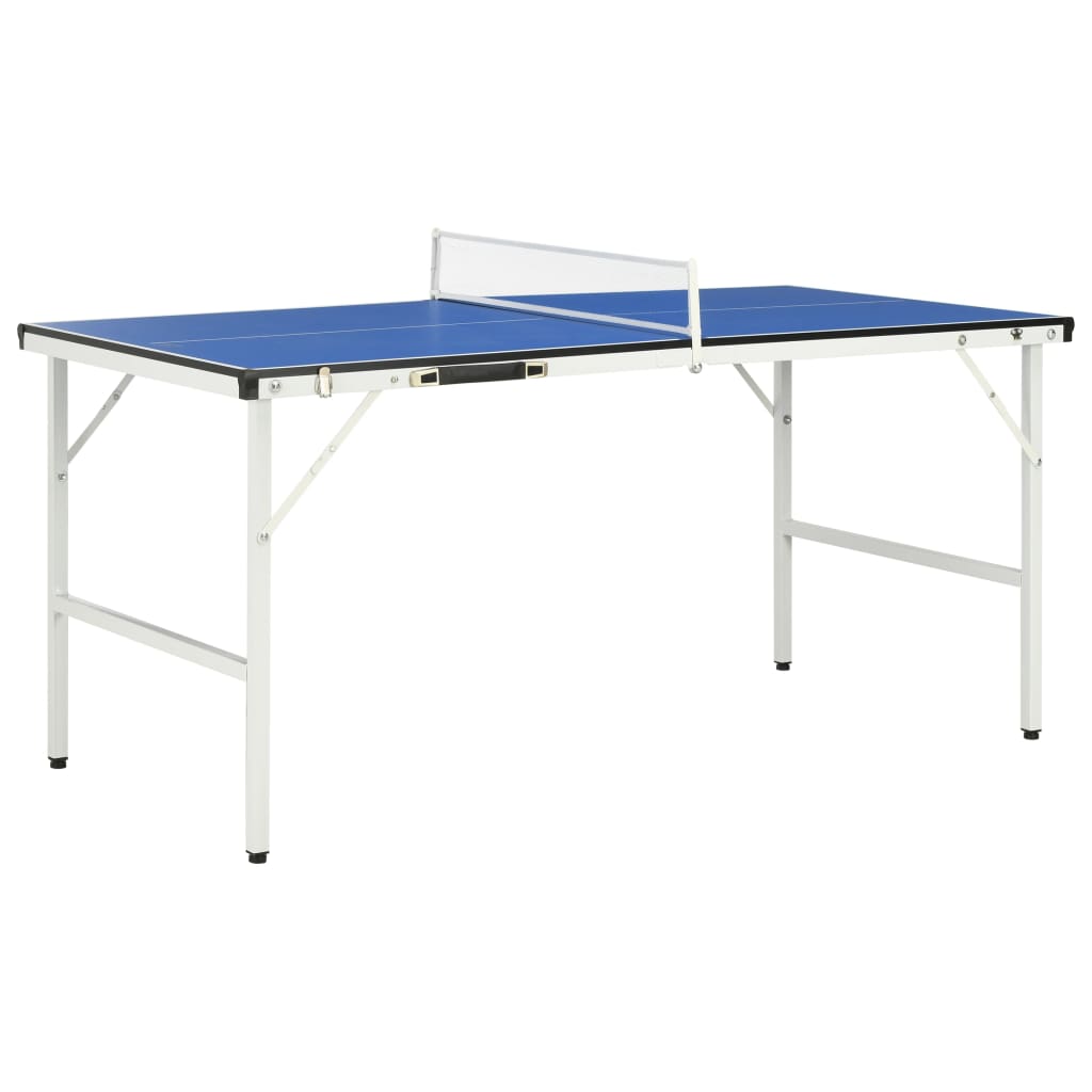 Kék pingpongasztal hálóval 152 x 76 x 66 cm Kék pingpongasztal hálóval 152 x 76 x 66 cm