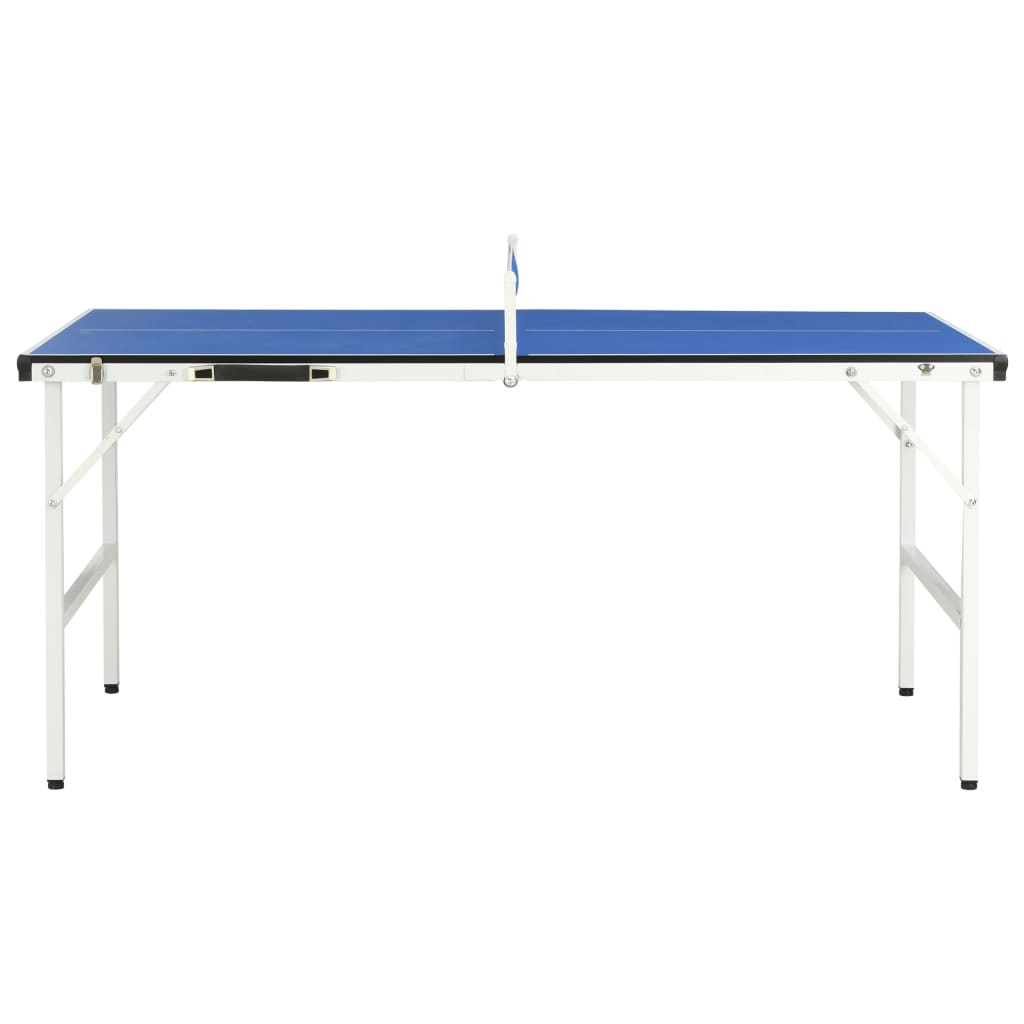 Kék pingpongasztal hálóval 152 x 76 x 66 cm Kék pingpongasztal hálóval 152 x 76 x 66 cm