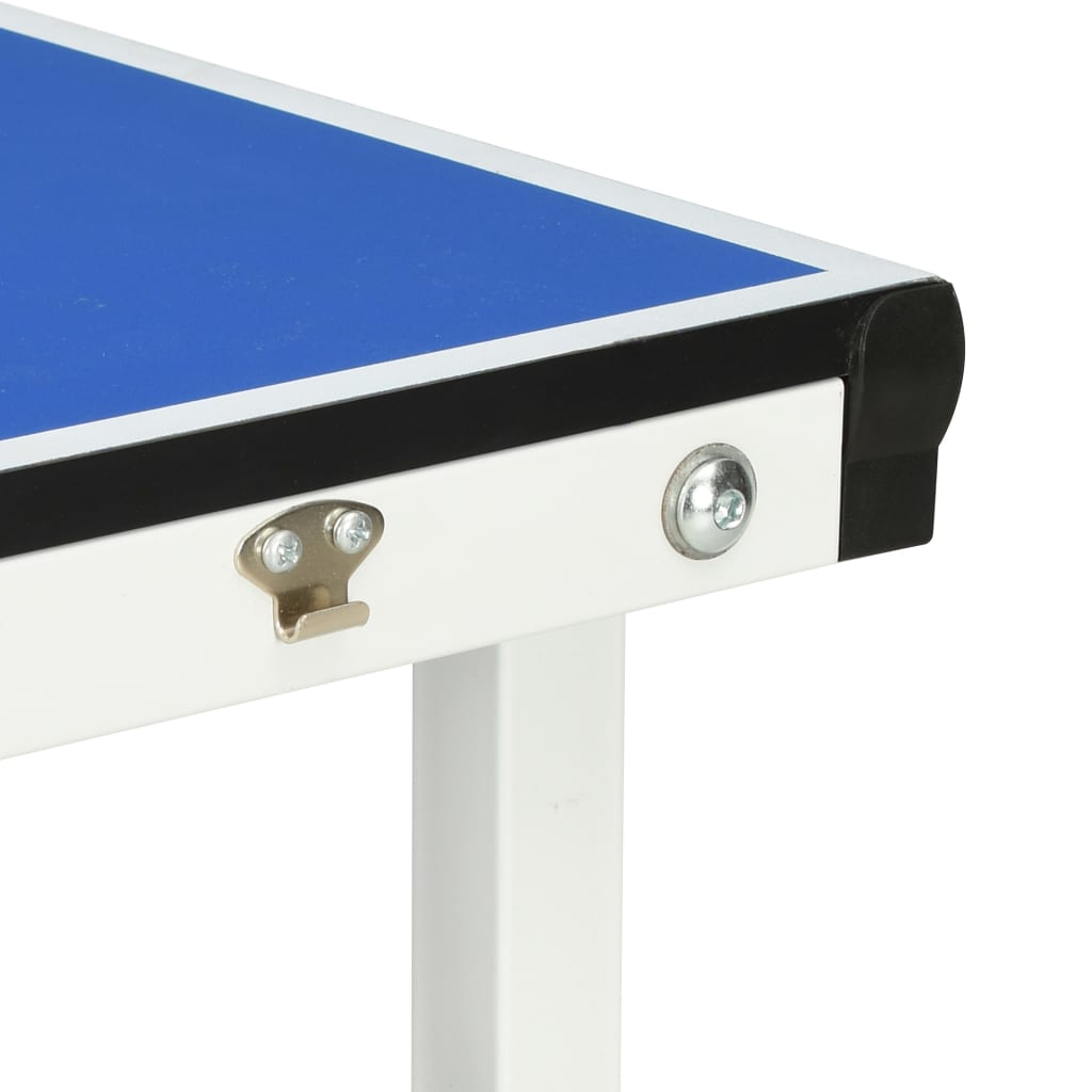 Kék pingpongasztal hálóval 152 x 76 x 66 cm Kék pingpongasztal hálóval 152 x 76 x 66 cm