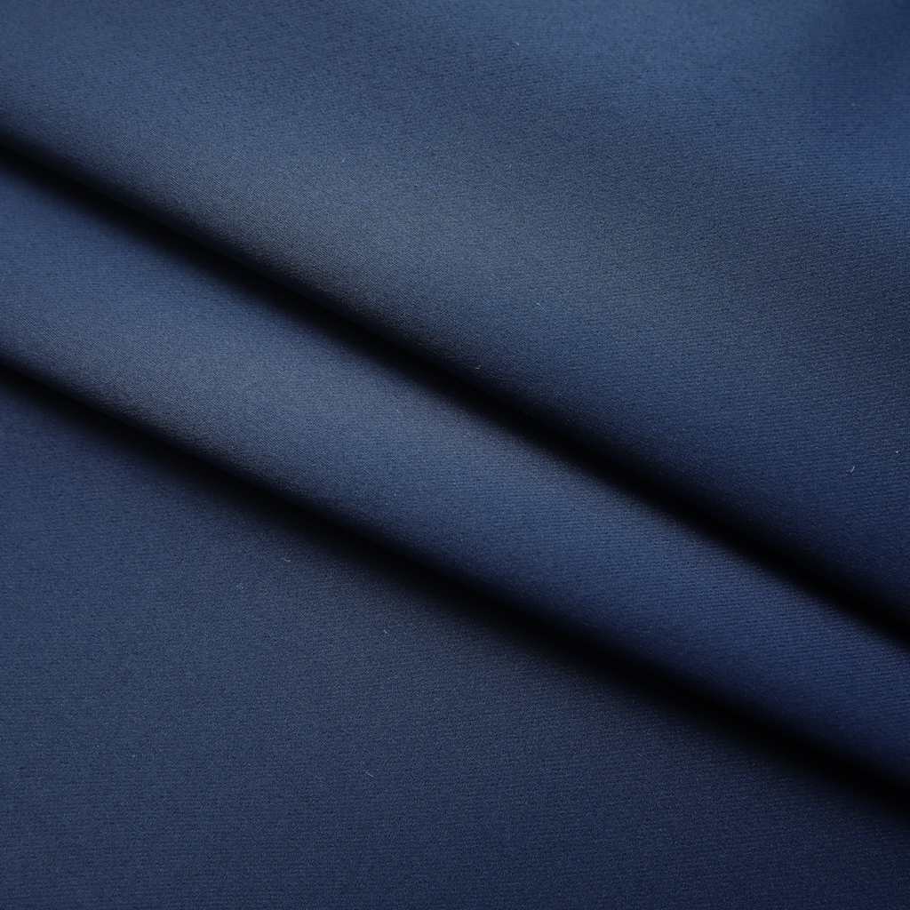 2 db kék sötétítőfüggöny kampókkal 140 x 225 cm