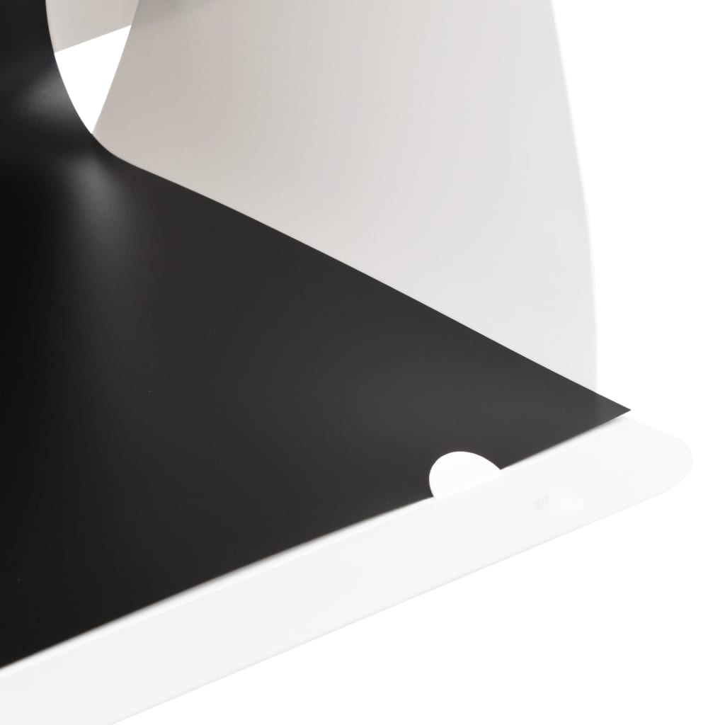 Fehér műanyag összecsukható softbox led-lámpával 40x34x37 cm Fehér műanyag összecsukható softbox led-lámpával 40x34x37 cm