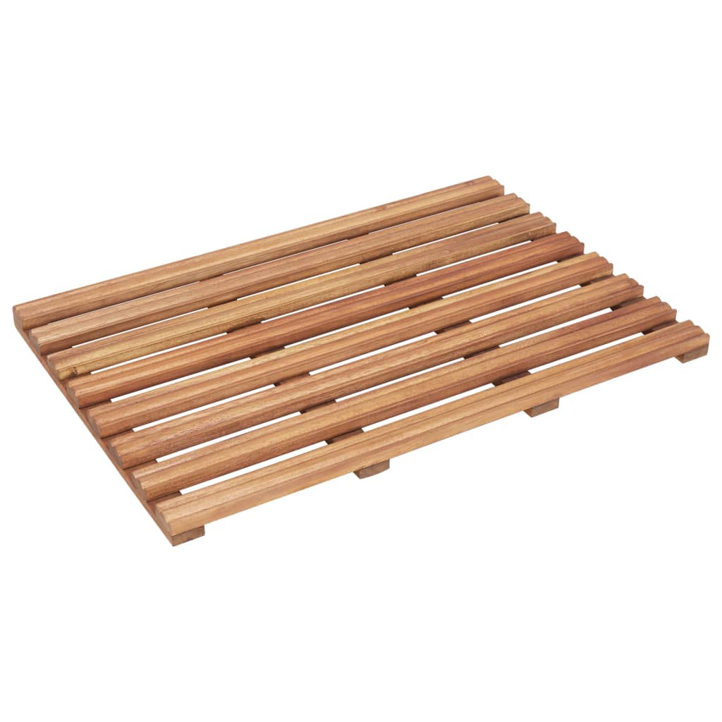 2 db tömör akácfa fürdőszőnyeg 56 x 37 cm 2 db tömör akácfa fürdőszőnyeg 56 x 37 cm