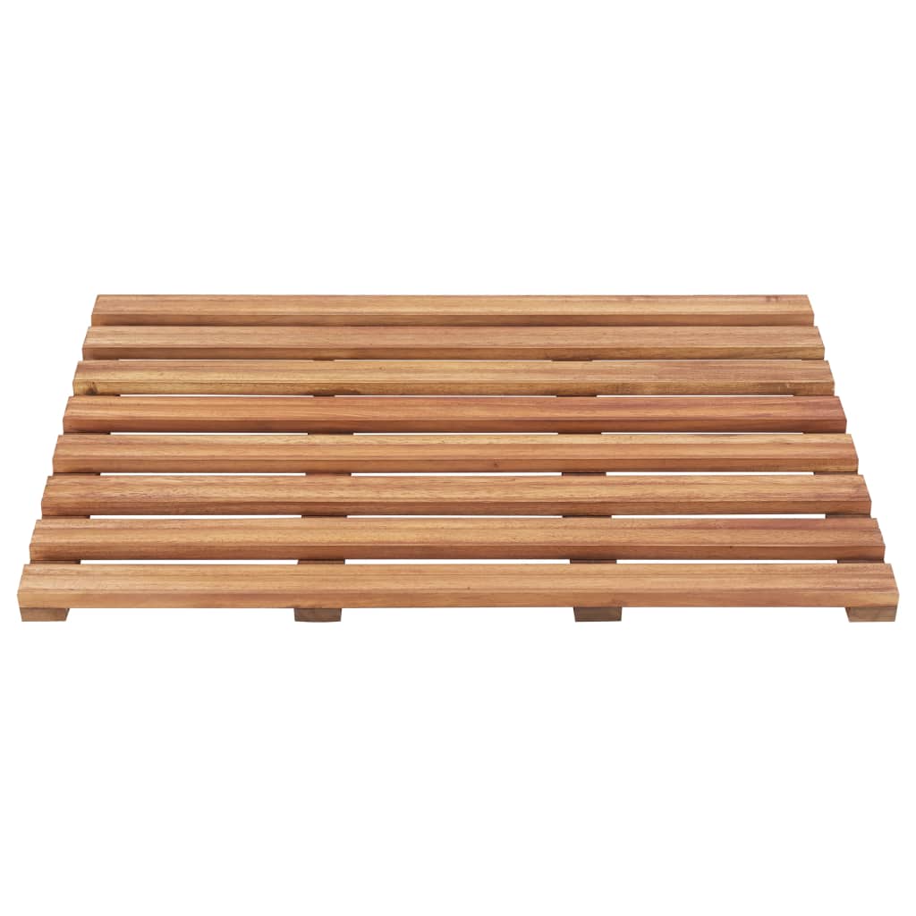 2 db tömör akácfa fürdőszőnyeg 56 x 37 cm 2 db tömör akácfa fürdőszőnyeg 56 x 37 cm