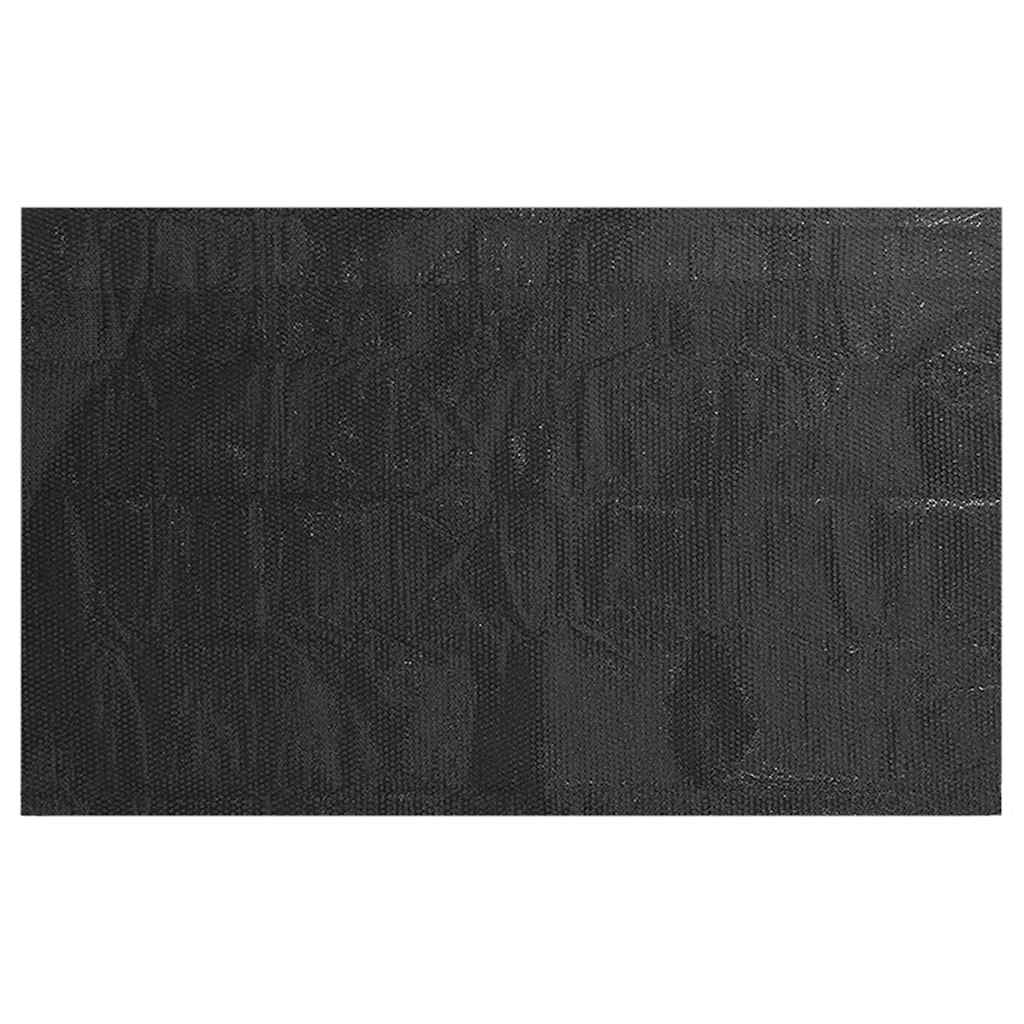 Fekete polietilén medence takaró 549 x 274 cm