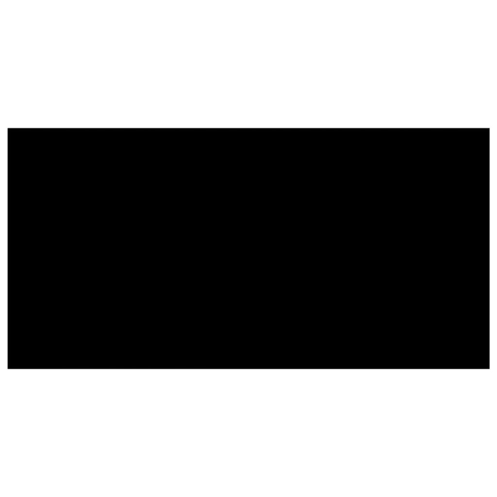 Fekete polietilén medencetakaró 488 x 244 cm