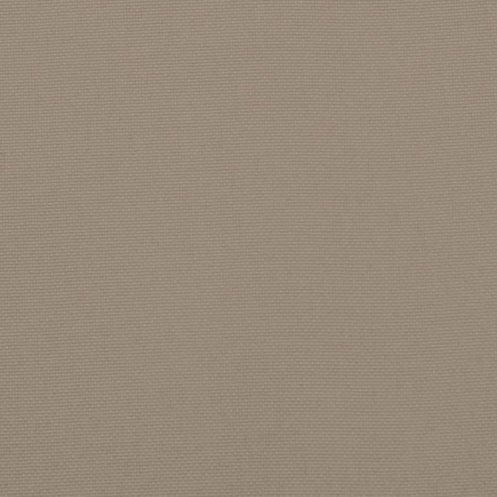 4 db tópszínű oxford szövet háttámlás székpárna 100x50x3 cm
