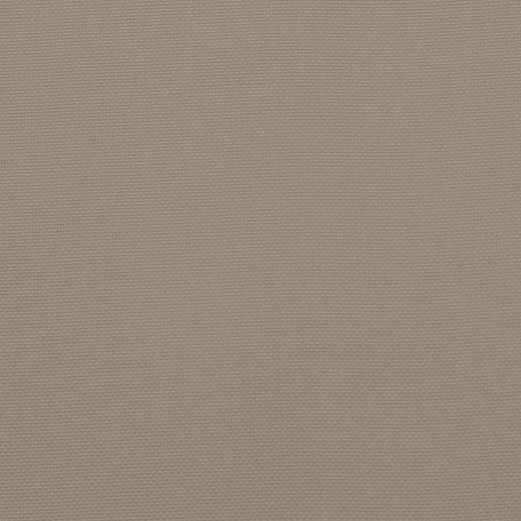 Tópszínű oxford szövet kerti padpárna 150x50x4 cm
