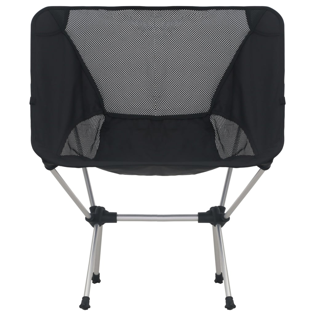 2 db összecsukható alumínium kempingszék 54 x 50 x 65 cm