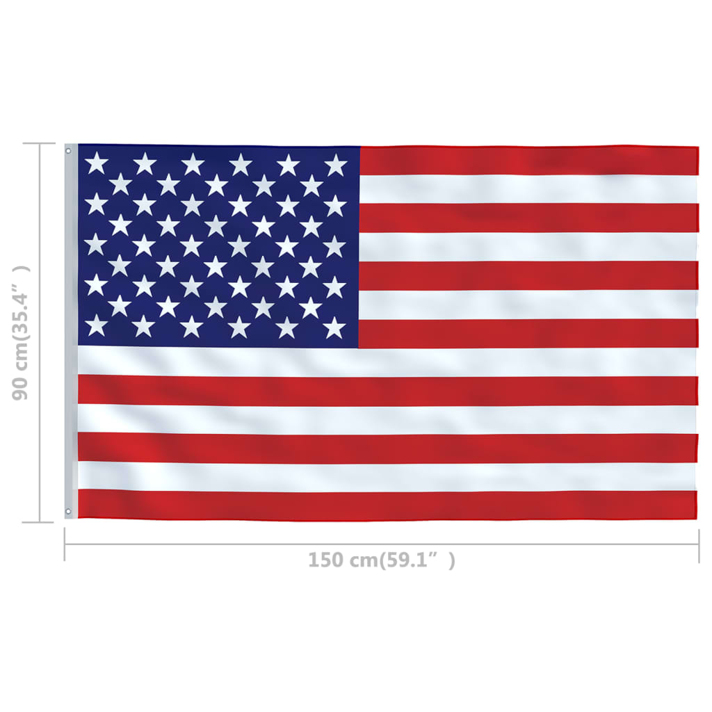 Amerikai zászló 90 x 150 cm