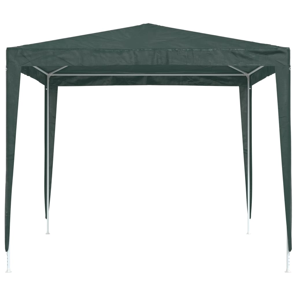 Zöld rendezvénysátor 2,5 x 2,5 m 90 g/m²