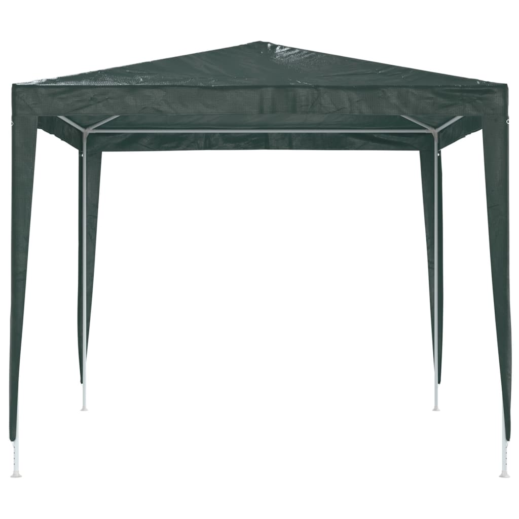 Zöld rendezvénysátor 2,5 x 2,5 m 90 g/m²