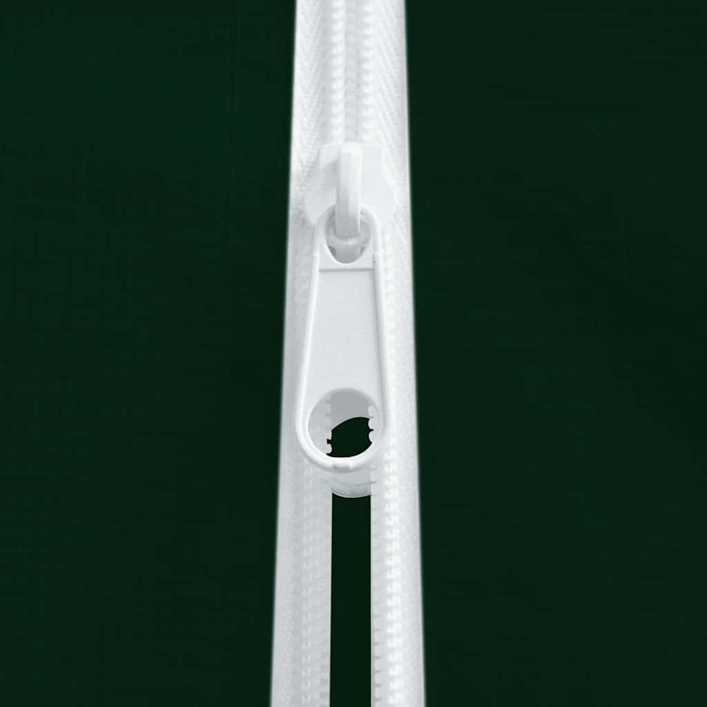 Zöld rendezvénysátor oldalfalakkal 2,5 x 2,5 m 90 g/m²