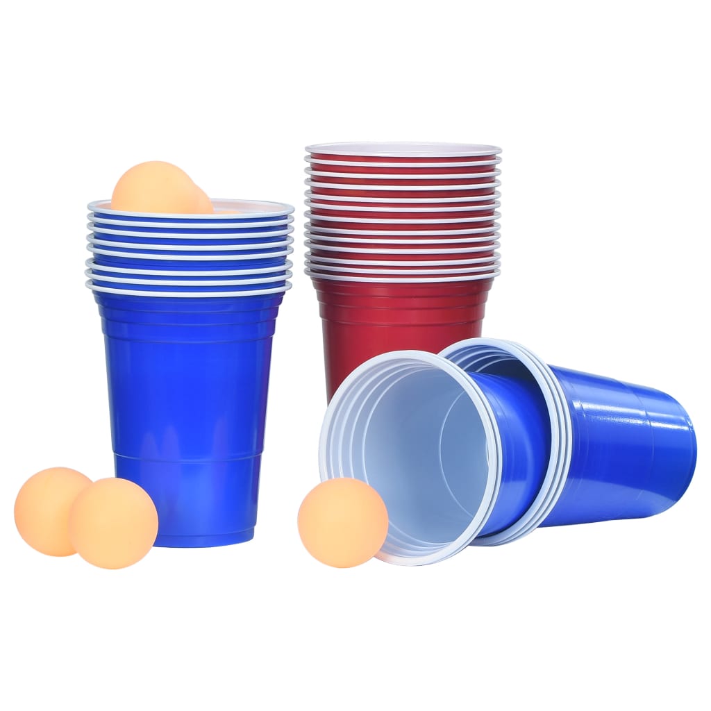 Műanyag sörpong-készlet 0,5 l Műanyag sörpong-készlet 0,5 l