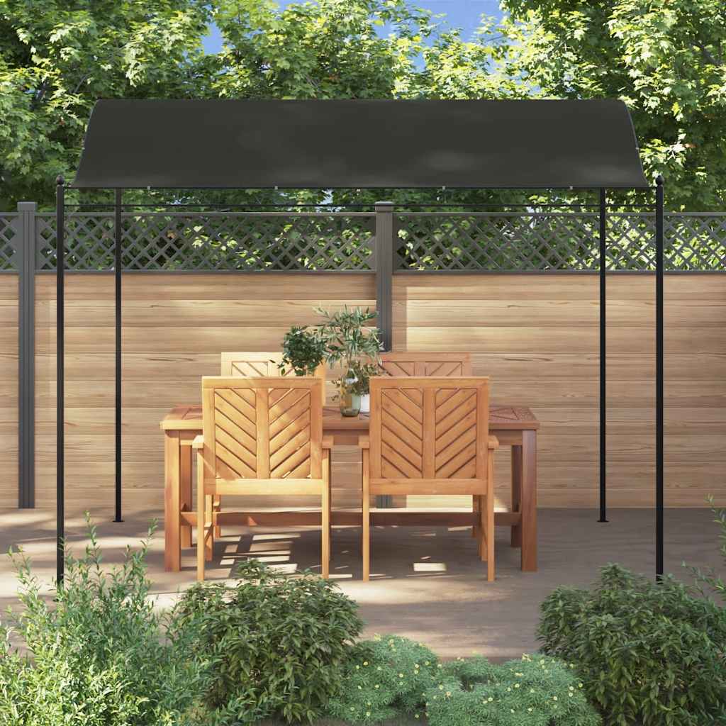 Antracitszürke napellenző 3 x 2,4 m