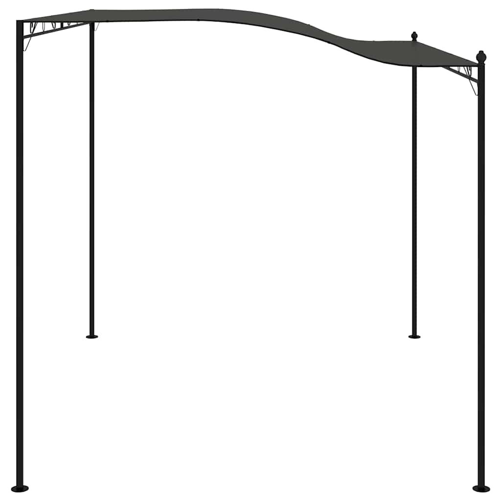Antracitszürke napellenző 3 x 2,4 m