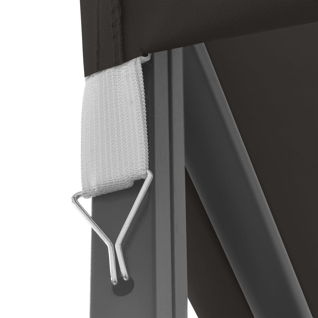 Antracitszürke pavilon 3 x 6 m