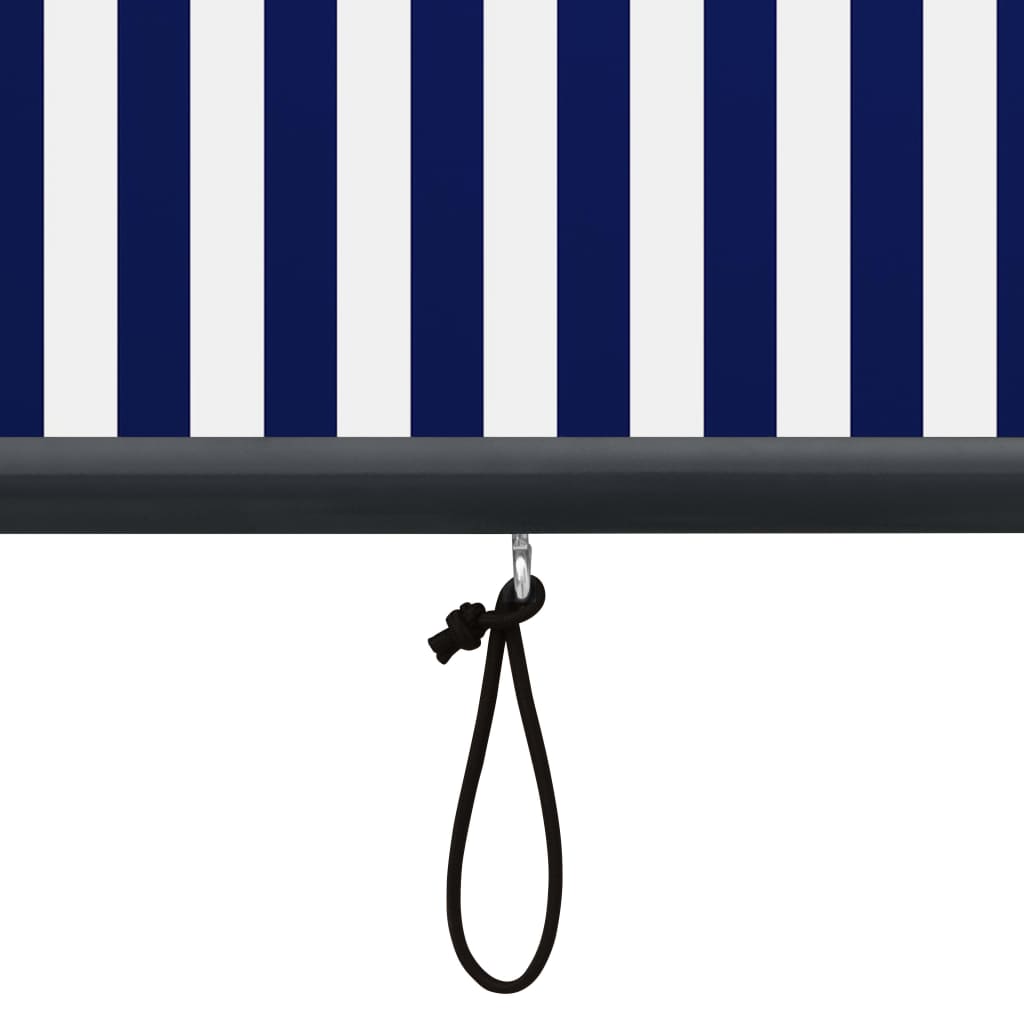 Fehér és kék kültéri roló 170 x 250 cm Fehér és kék kültéri roló 170 x 250 cm