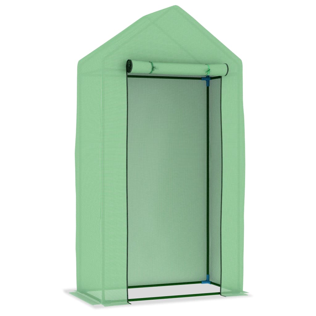 0,5 m²-es acélvázas melegház 1 x 0,5 x 1,9 m 0,5 m²-es acélvázas melegház 1 x 0,5 x 1,9 m
