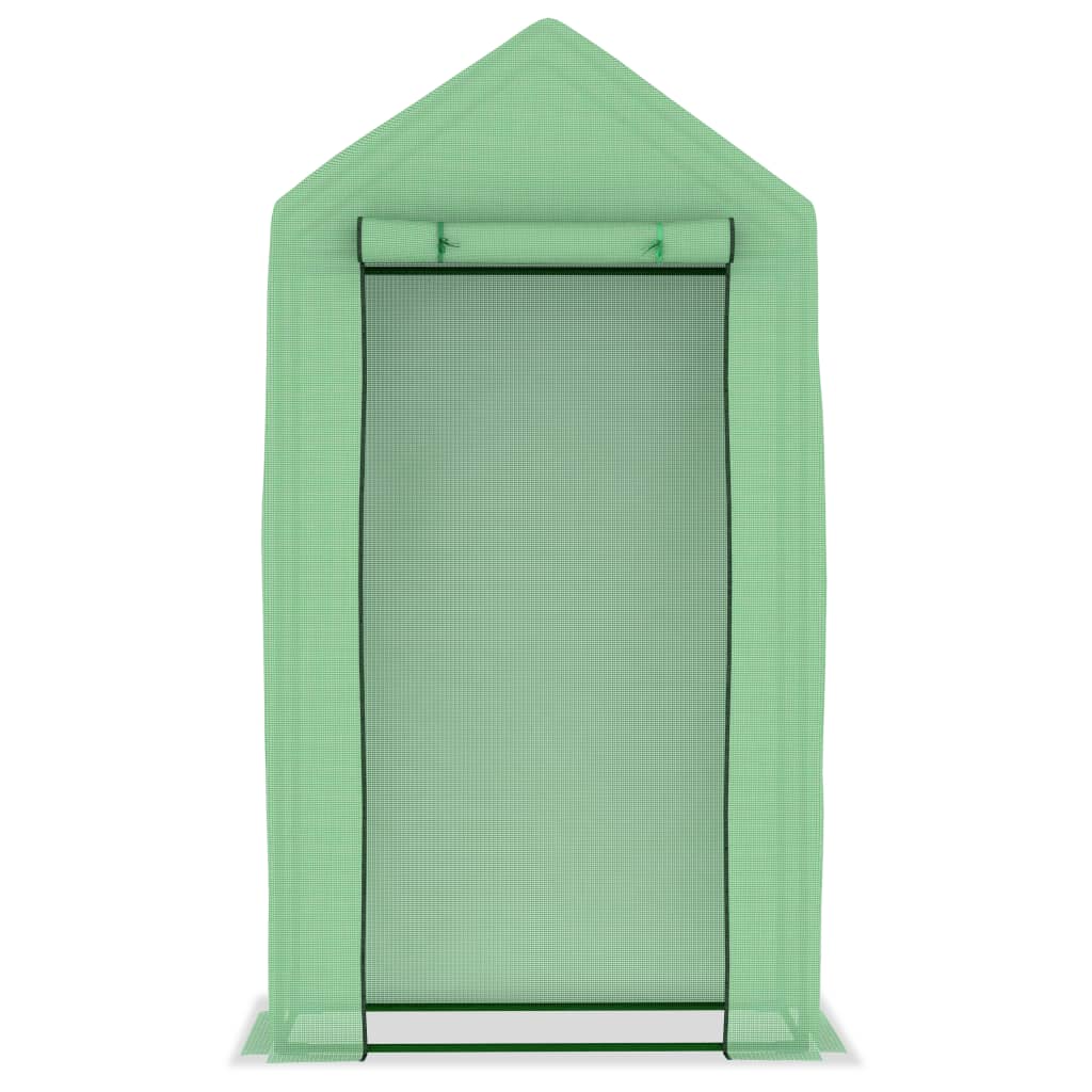 0,5 m²-es acélvázas melegház 1 x 0,5 x 1,9 m 0,5 m²-es acélvázas melegház 1 x 0,5 x 1,9 m