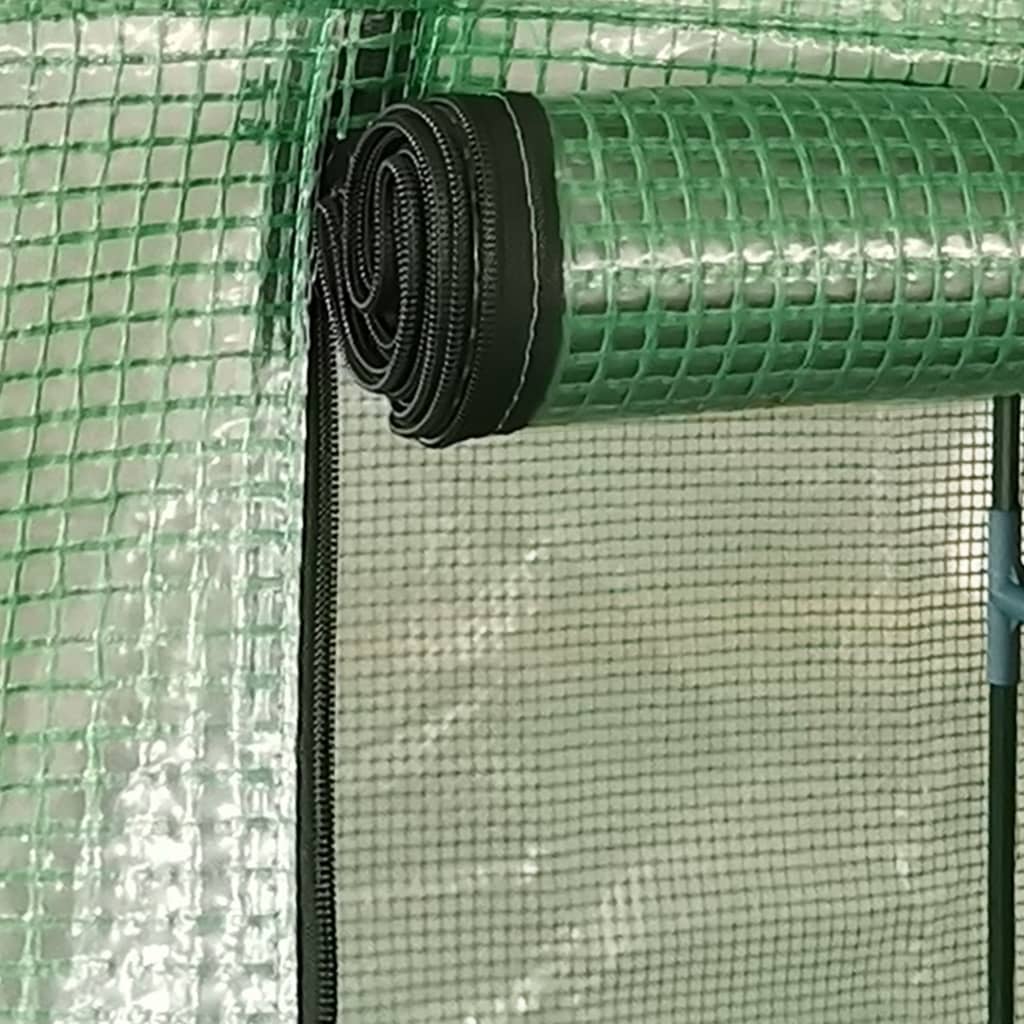 0,5 m²-es acélvázas melegház 1 x 0,5 x 1,9 m 0,5 m²-es acélvázas melegház 1 x 0,5 x 1,9 m