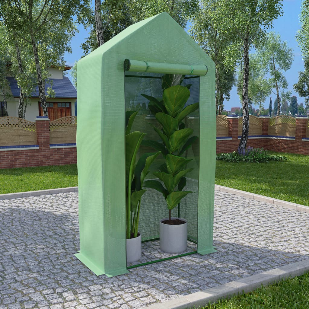 0,5 m²-es acélvázas melegház 1 x 0,5 x 1,9 m 0,5 m²-es acélvázas melegház 1 x 0,5 x 1,9 m