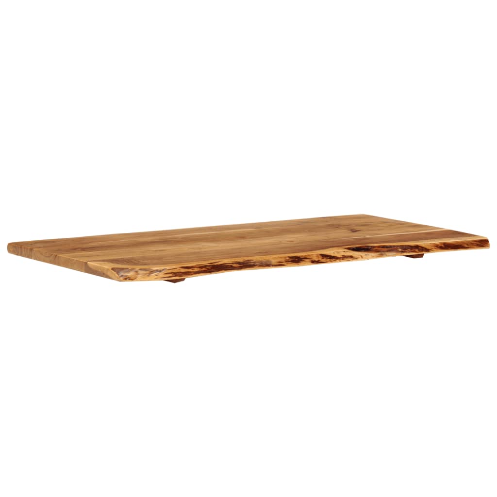 Tömör akácfa fürdőszoba piperepolc 100x52x2,5 cm