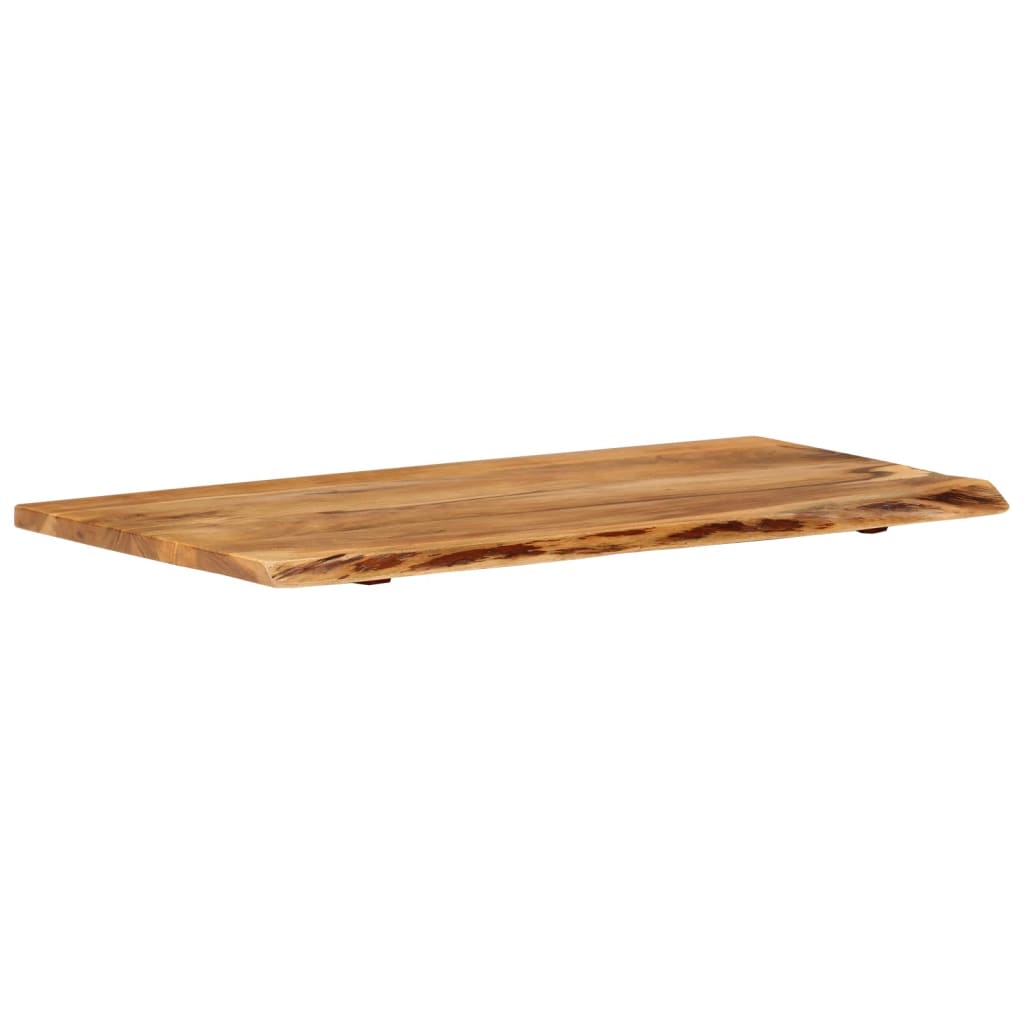 Tömör akácfa fürdőszoba piperepolc 100x52x2,5 cm
