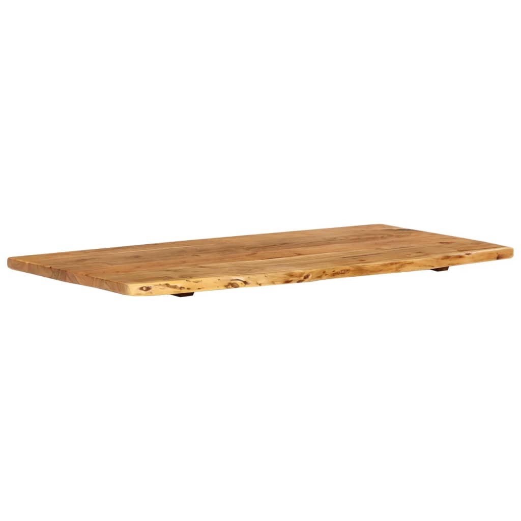 Tömör akácfa fürdőszoba piperepolc 100x52x2,5 cm