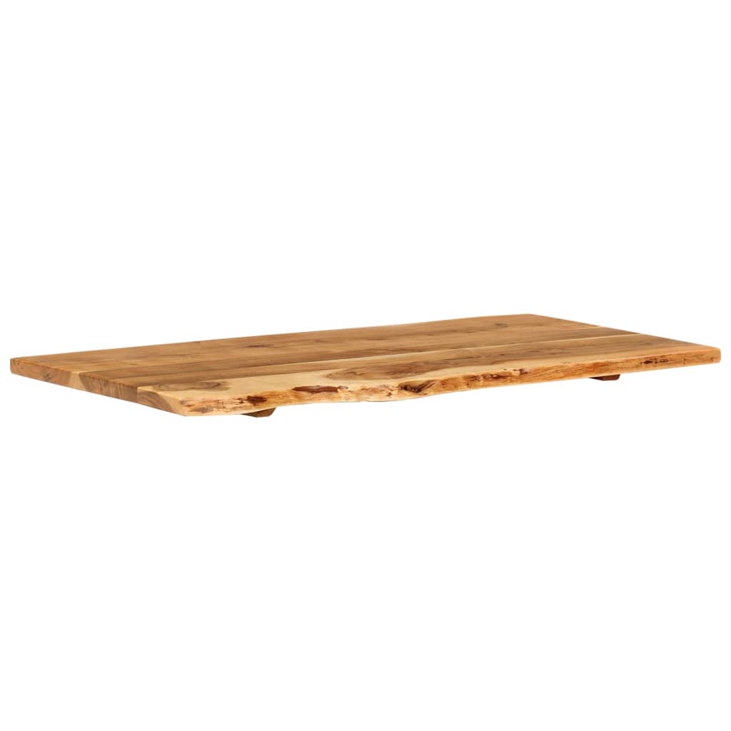 Tömör akácfa fürdőszoba piperepolc 100x52x2,5 cm