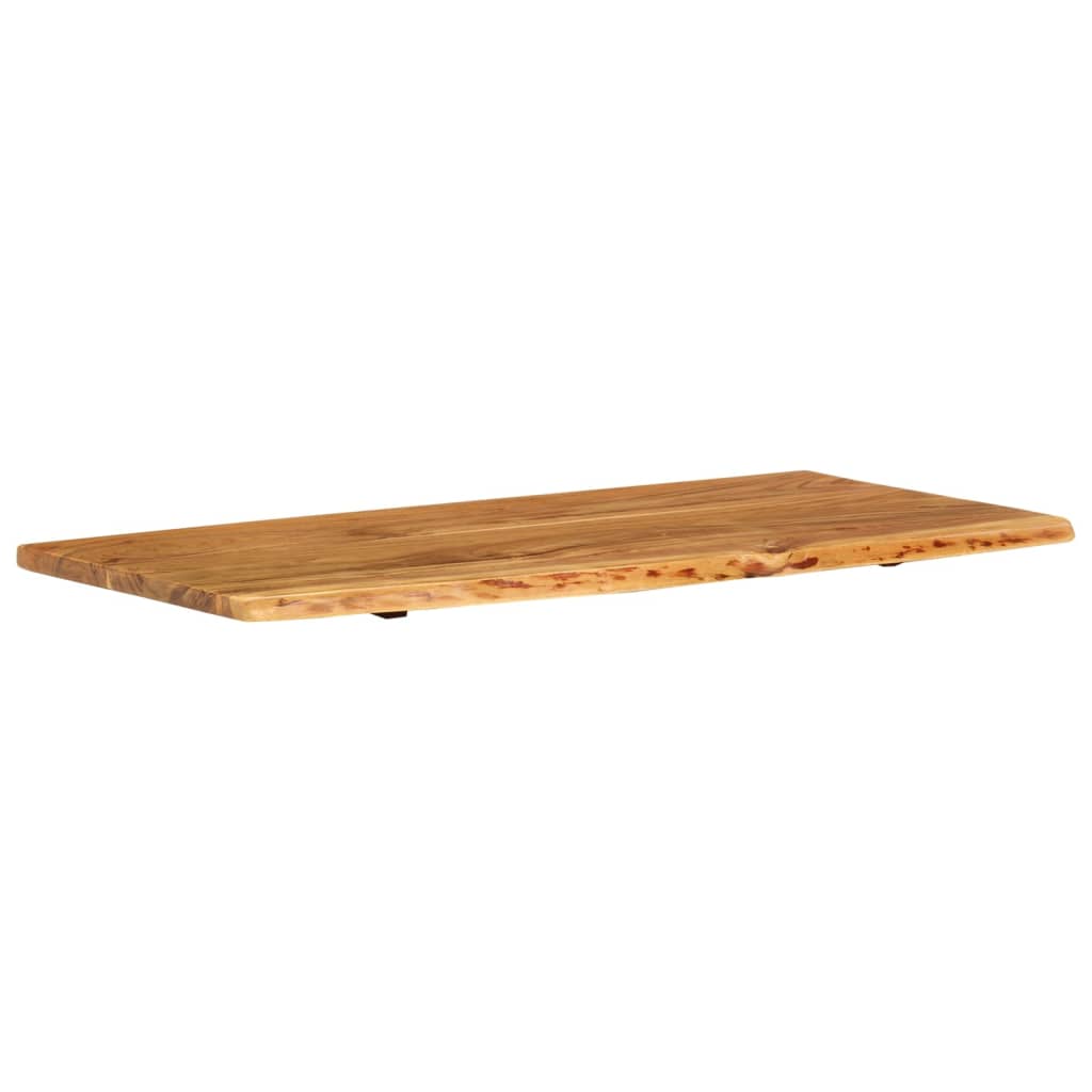 Tömör akácfa fürdőszoba piperepolc 114x52x2,5 cm
