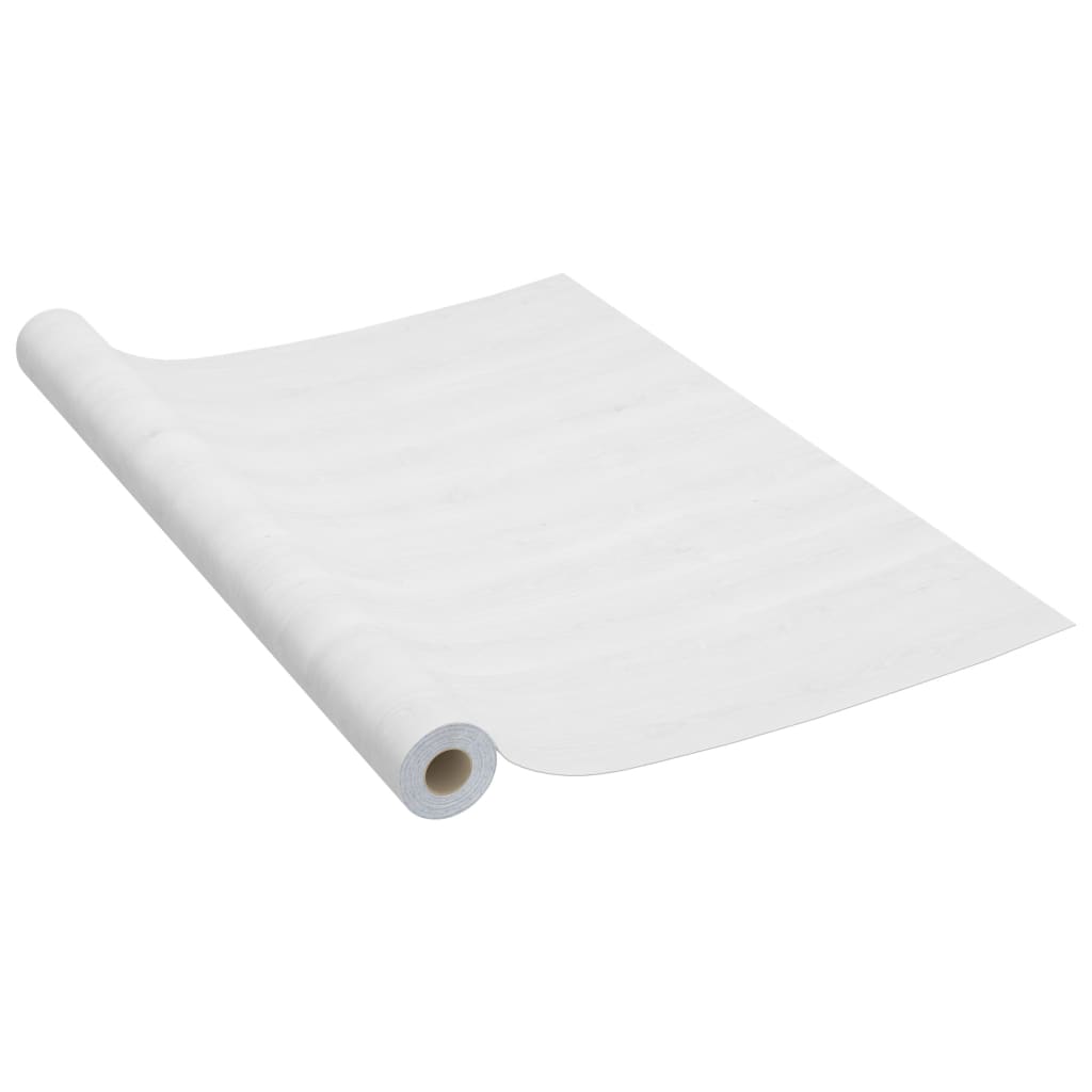 2 db fehér faszínű öntapadó pvc ajtófólia 210 x 90 cm