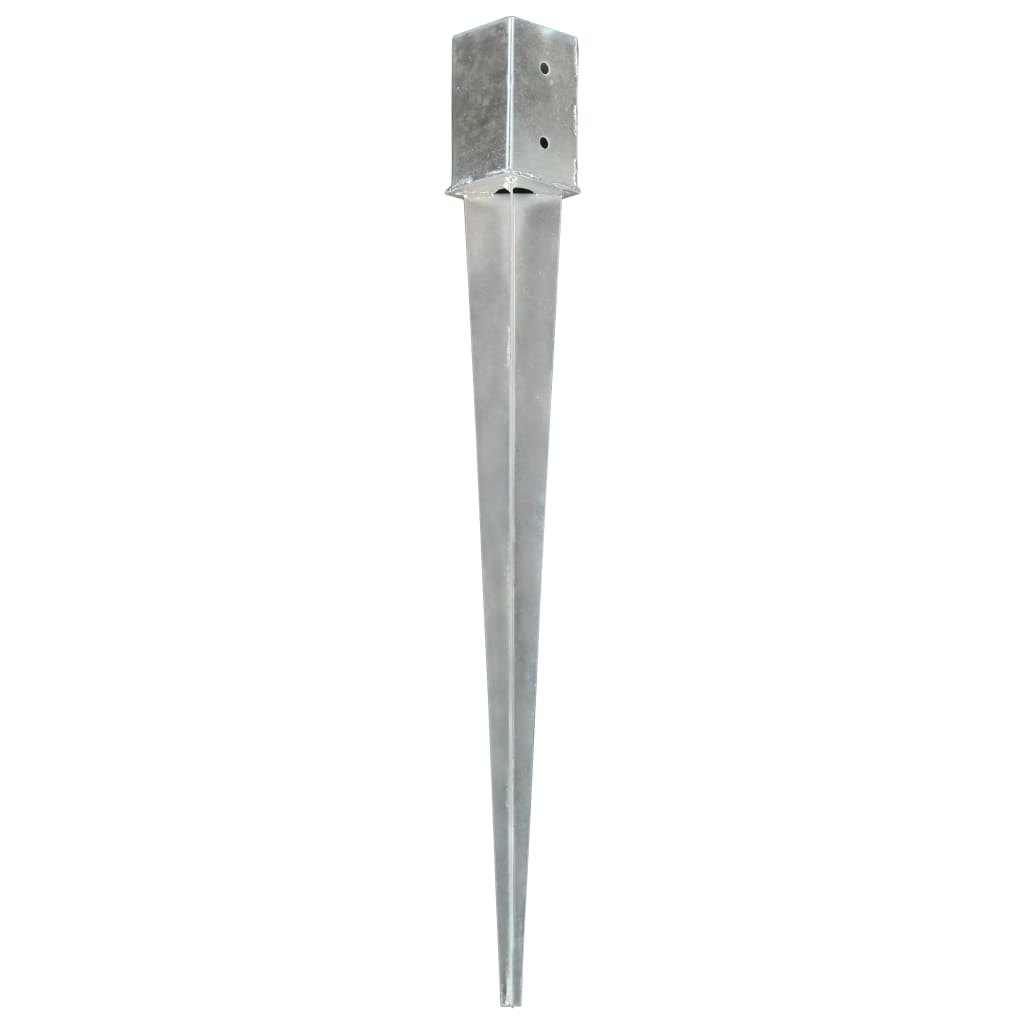 12 db ezüstszínű horganyzott acél kerítéstüske 8 x 8 x 91 cm 12 db ezüstszínű horganyzott acél kerítéstüske 8 x 8 x 91 cm