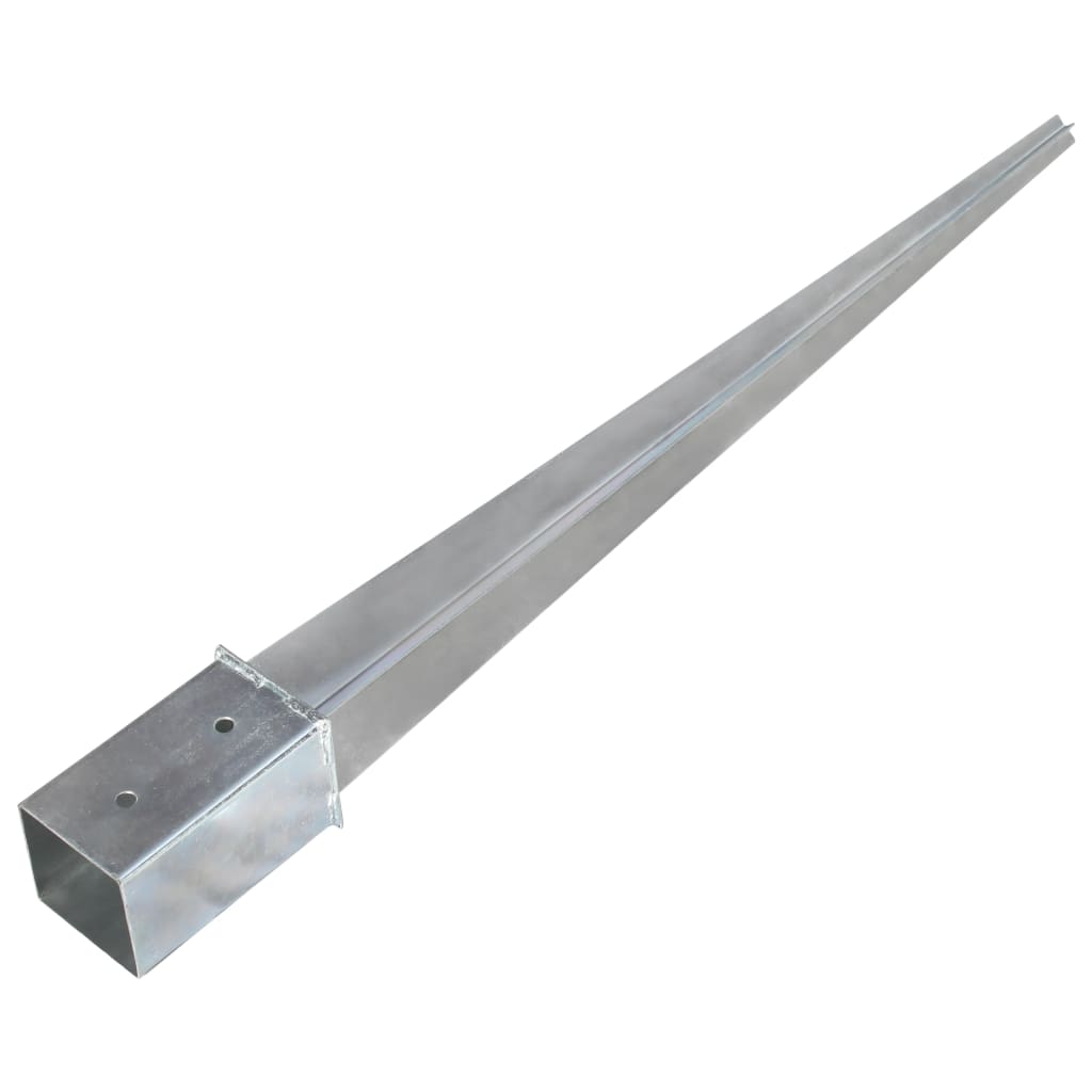 12 db ezüstszínű horganyzott acél kerítéstüske 8 x 8 x 91 cm 12 db ezüstszínű horganyzott acél kerítéstüske 8 x 8 x 91 cm