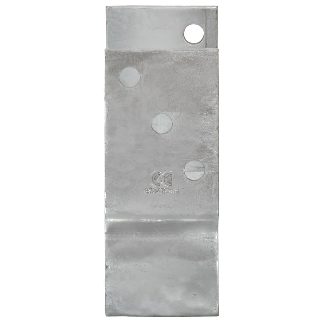 6 db ezüstszínű horganyzott acél kerítéshorgony 12 x 6 x 15 cm 6 db ezüstszínű horganyzott acél kerítéshorgony 12 x 6 x 15 cm