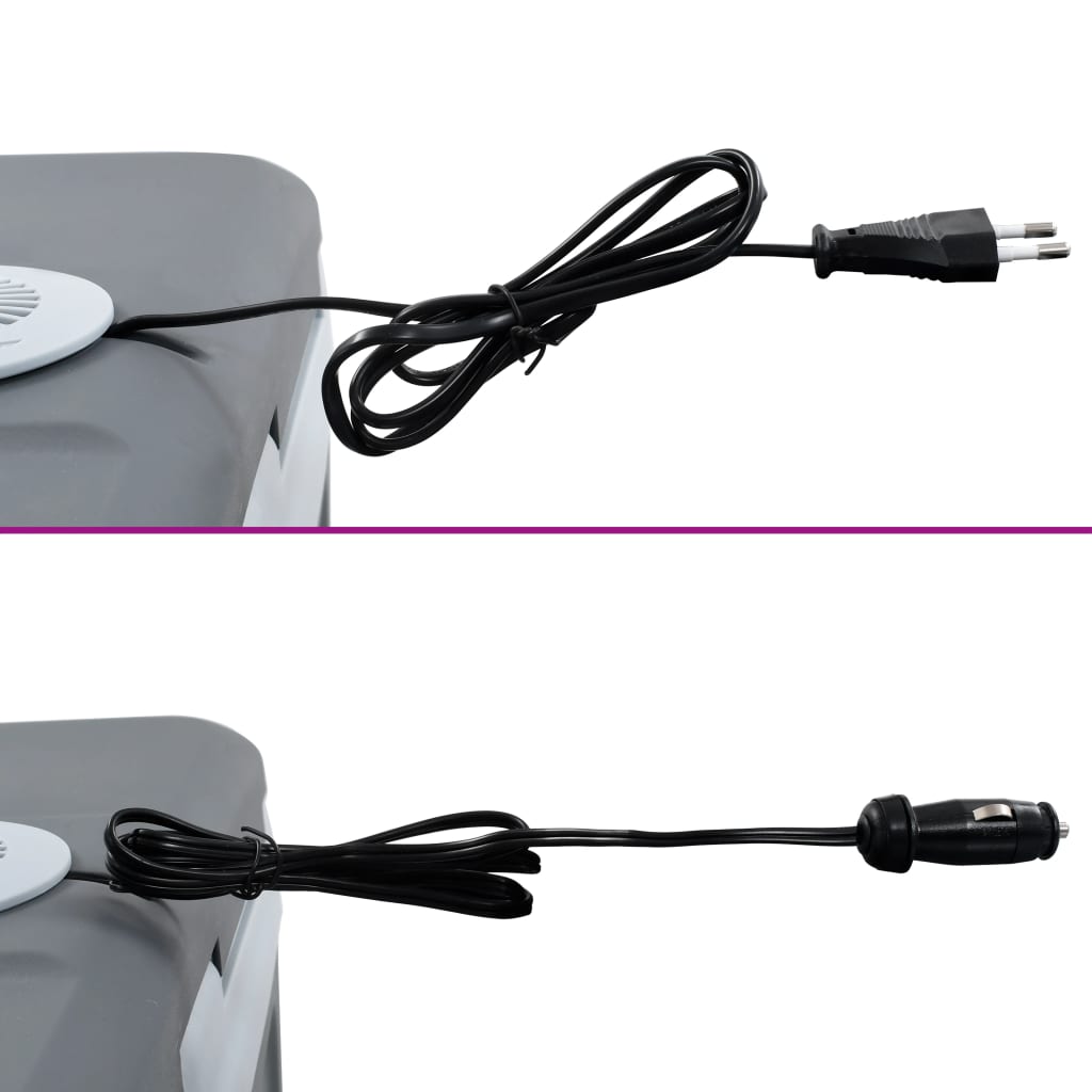 Hordozható termoelektromos hűtőláda 40 l 12 v 230 v e