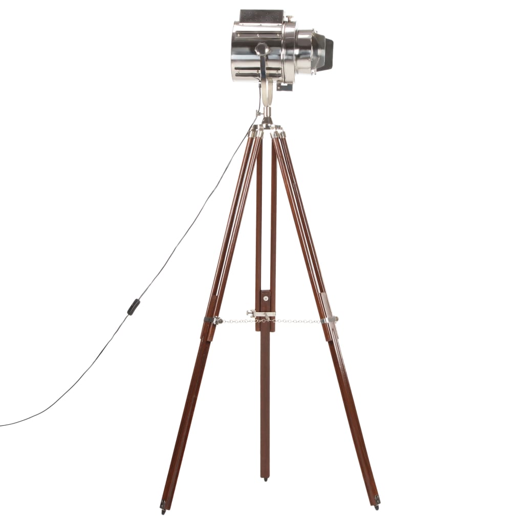 Háromlábú tömör mangófa állólámpa 180 cm