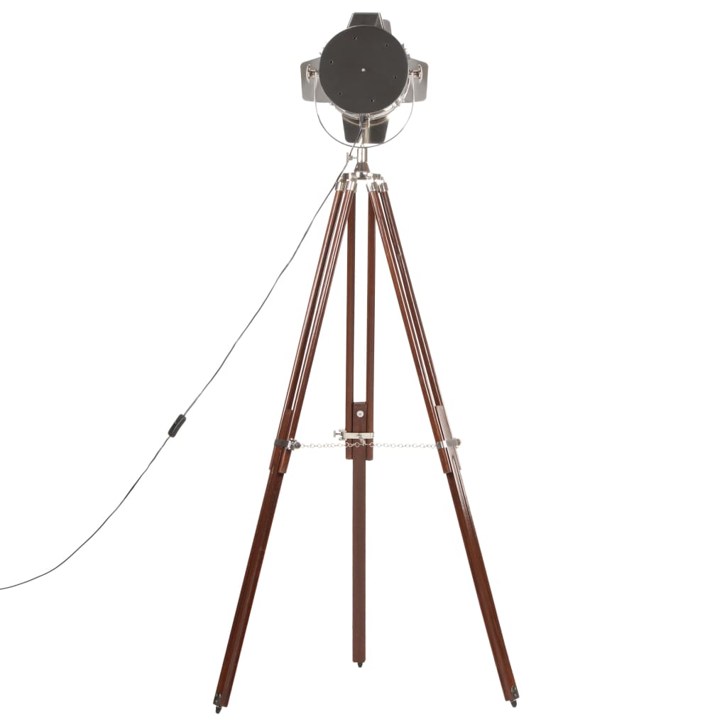 Háromlábú tömör mangófa állólámpa 180 cm