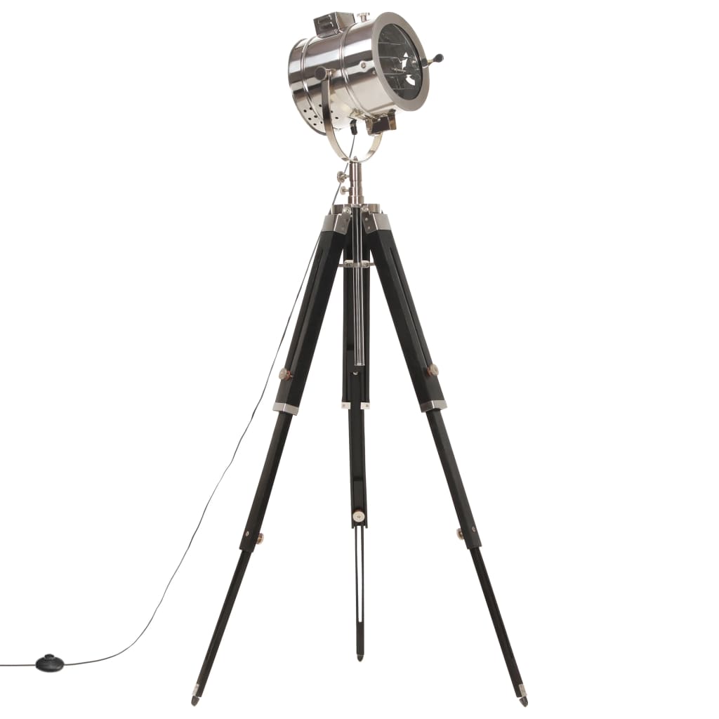 Háromlábú tömör mangófa állólámpa 165 cm