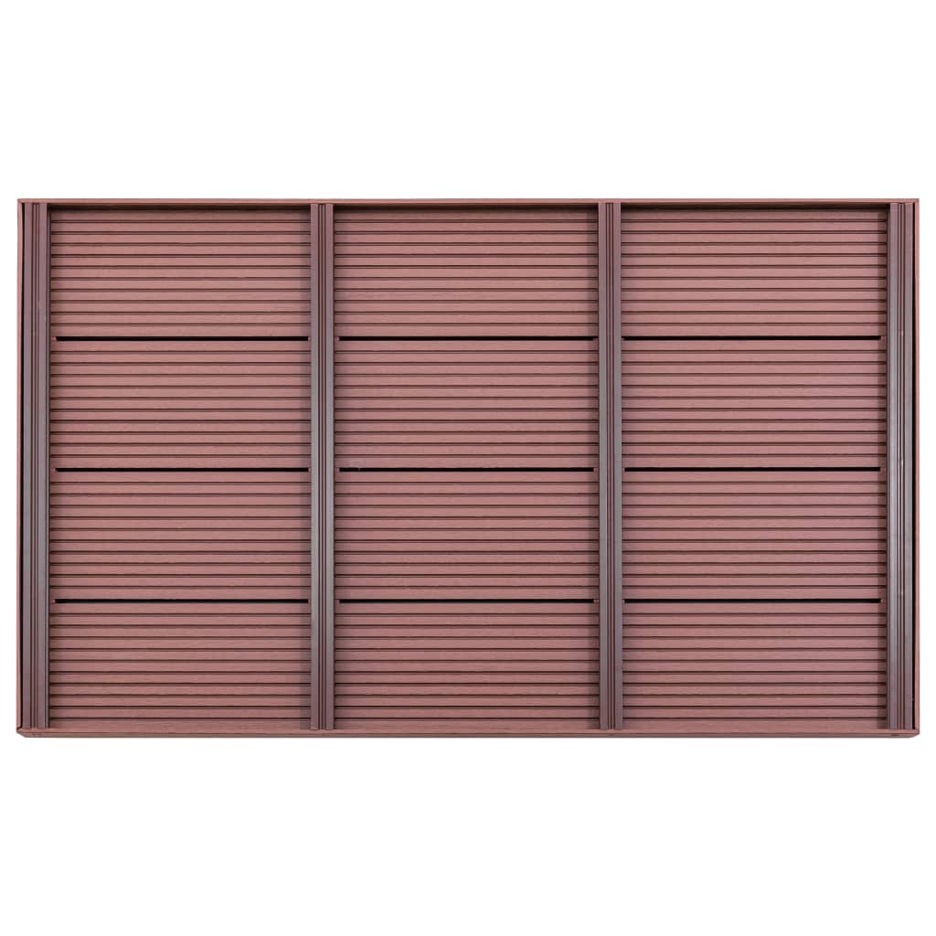 Barna wpc padlóelem szolárzuhanyhoz 101 x 63 x 5,5 cm Barna wpc padlóelem szolárzuhanyhoz 101 x 63 x 5,5 cm