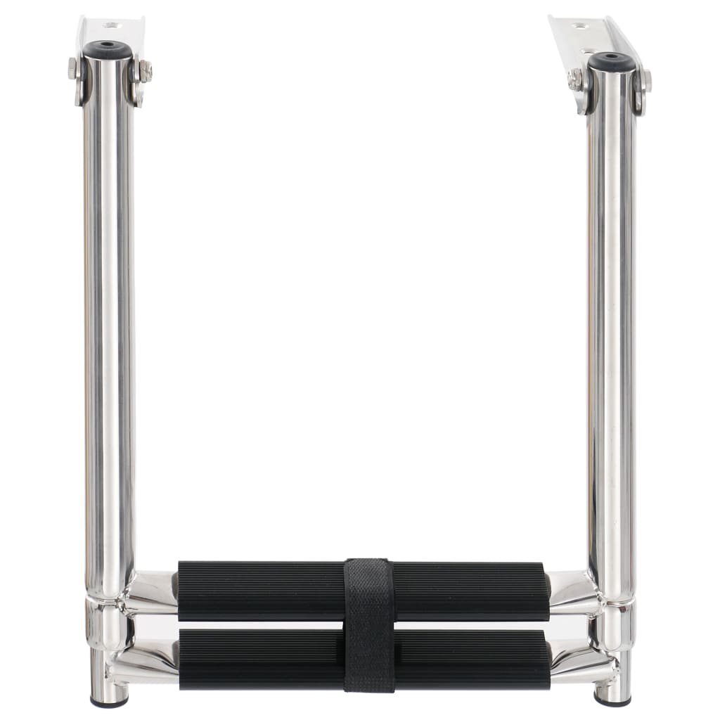 2 lépcsős rozsdamentes acél összecsukható beszállólétra