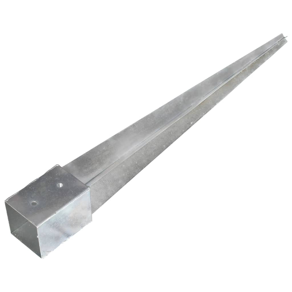 12 db ezüstszínű horganyzott acél kerítéstüske 10 x 10 x 91 cm 12 db ezüstszínű horganyzott acél kerítéstüske 10 x 10 x 91 cm