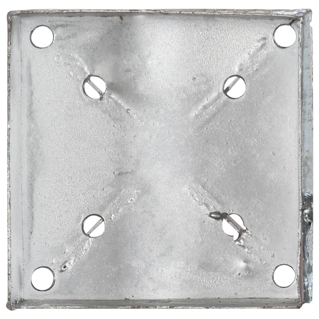 2 db ezüstszínű horganyzott acél kerítéstüske 14 x 14 x 91 cm 2 db ezüstszínű horganyzott acél kerítéstüske 14 x 14 x 91 cm