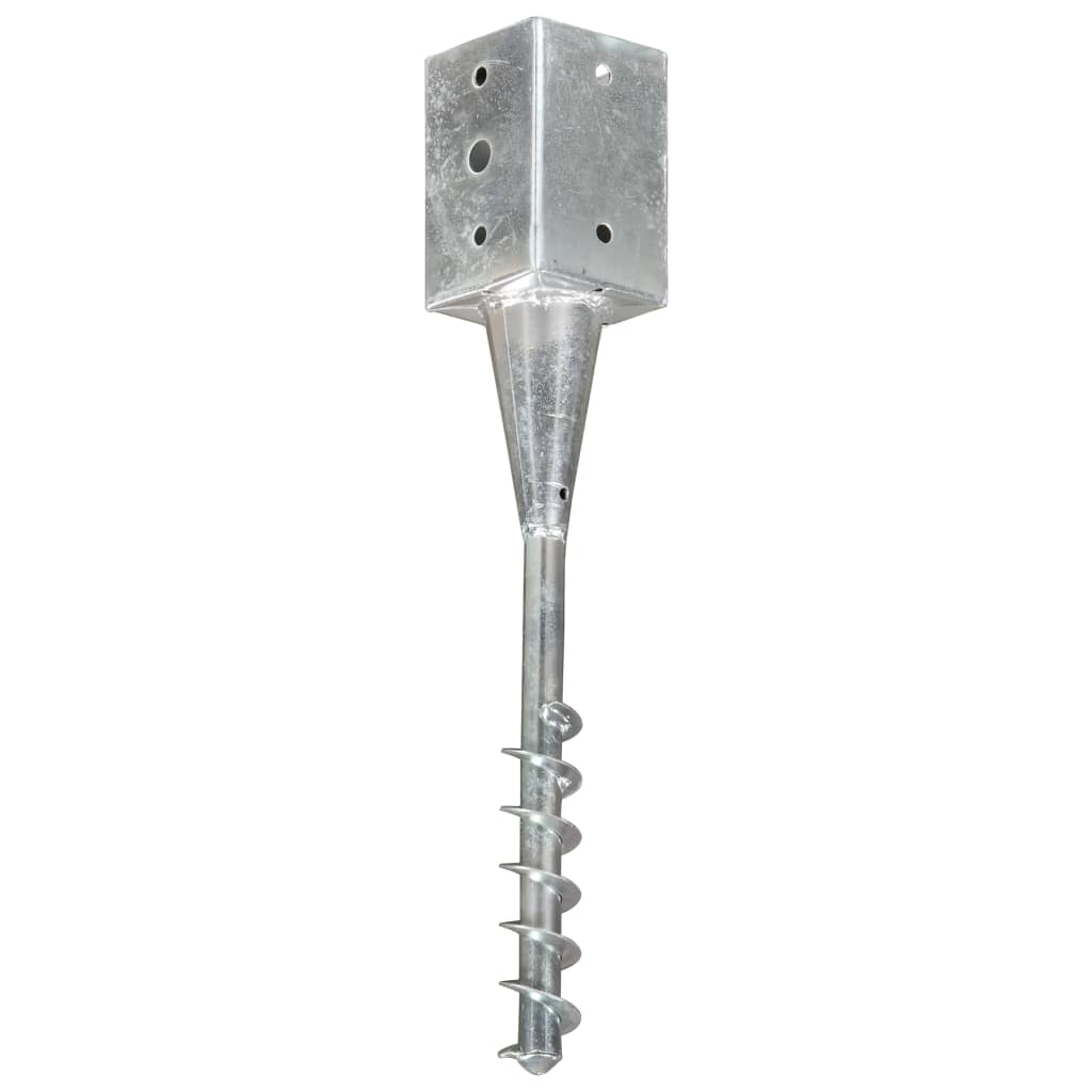 2 db ezüstszínű horganyzott acél kerítéstüske 9 x 9 x 56 cm 2 db ezüstszínű horganyzott acél kerítéstüske 9 x 9 x 56 cm