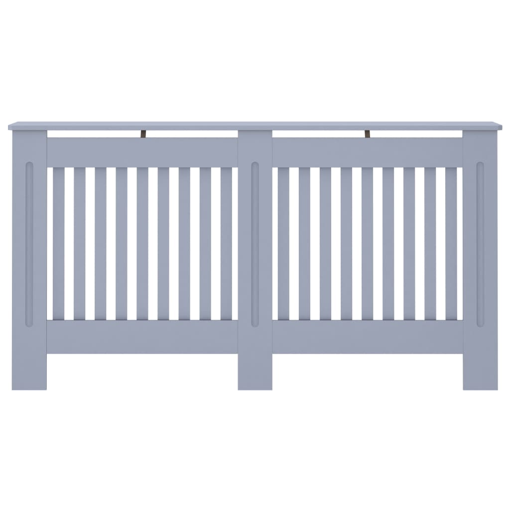 Antracitszürke mdf radiátorburkolat 152 x 19 x 81 cm