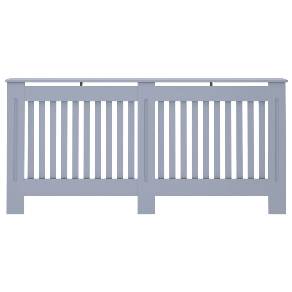 Antracitszürke mdf radiátorburkolat 172 x 19 x 81 cm