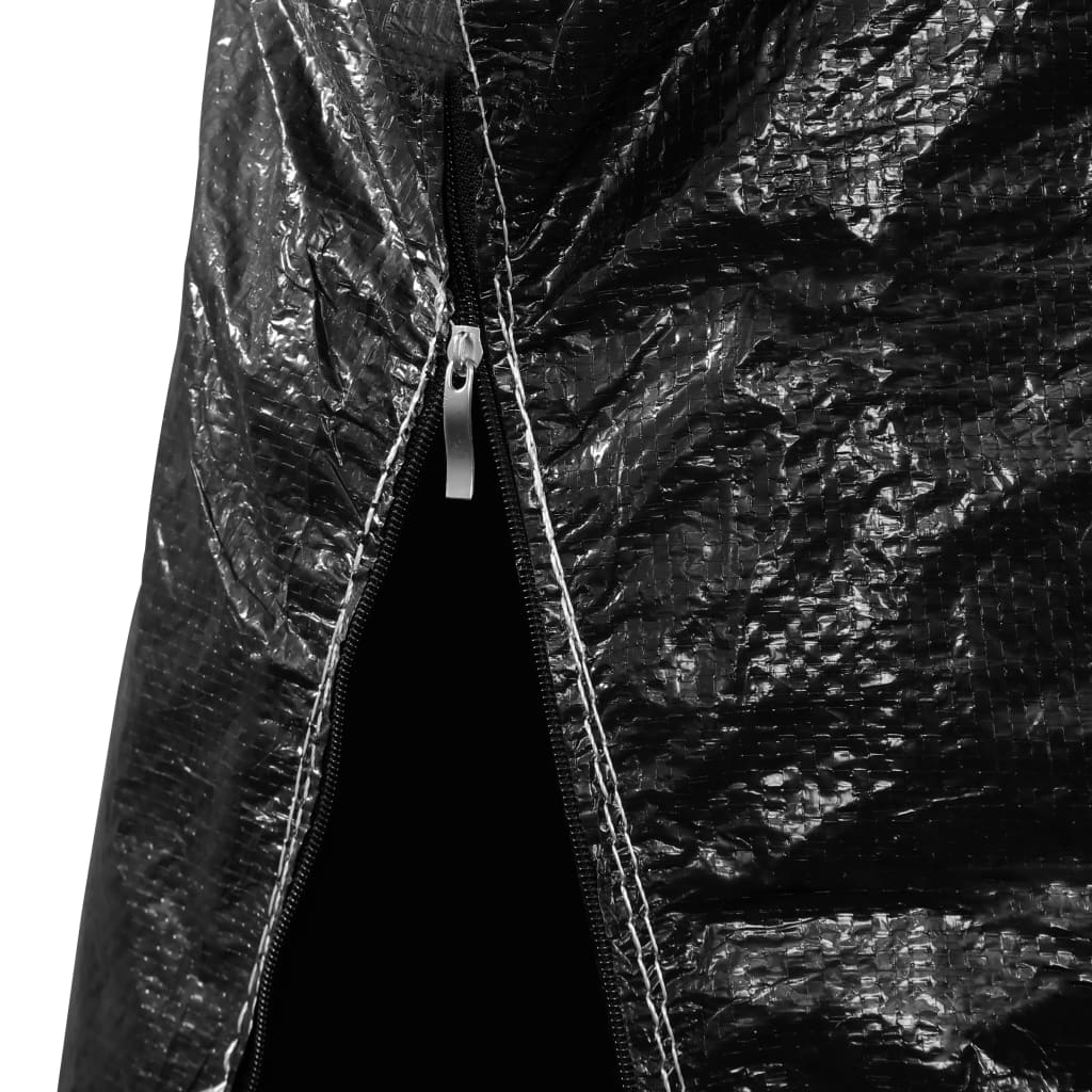 Pe esernyő védőhuzat cipzárral 200 cm