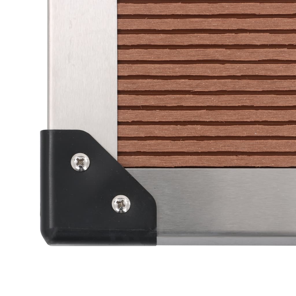 Kültéri wpc és rozsdamentes acél zuhany és zuhanytálca